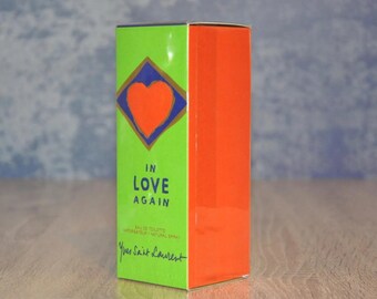 Vintage Yves Saint Laurent IN LOVE AGAIN Edt, 100ml, New in Box