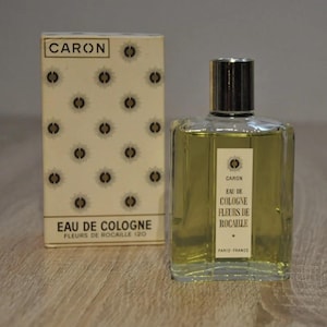 CARON Fleur de Rocaille Eau de Cologne 120ml, Vintage, Discontinued, Very Rare, New in Box, Not Sealed