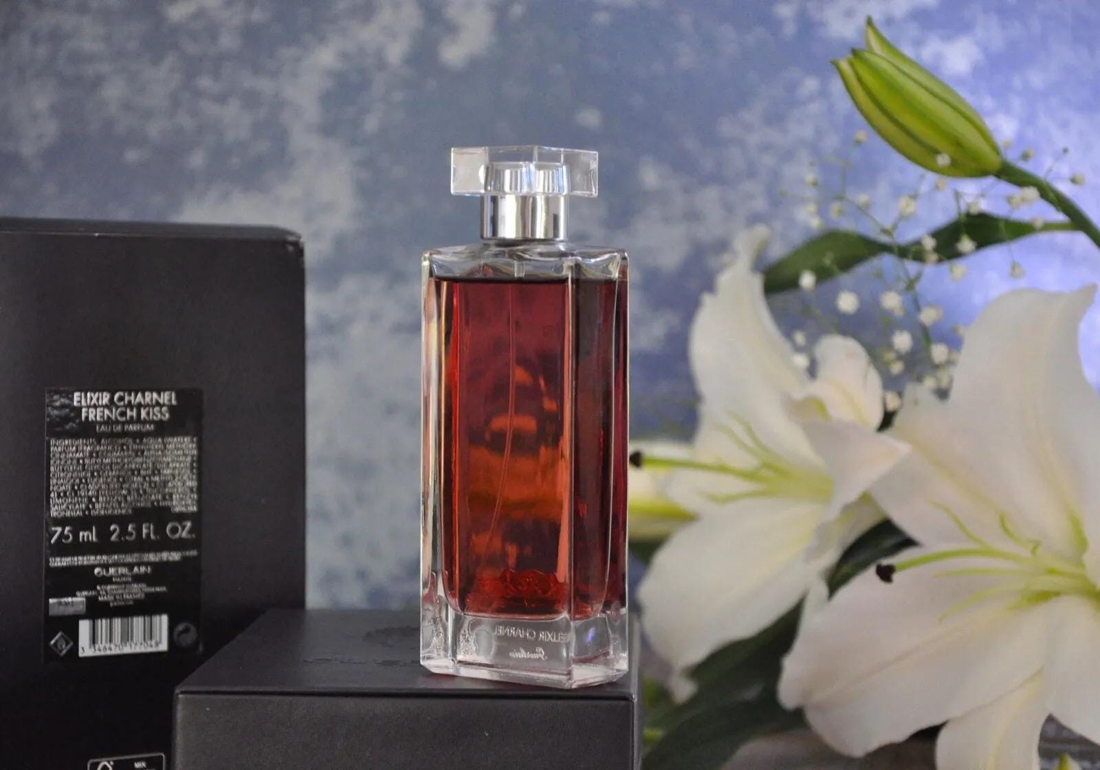 ゲラン エリクシールシャルネル フレンチキス EDP 75ミリ 残9割以上