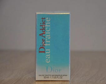 Rare Discontinued Dior Addict Eau Sensuelle EDT 50ml Sprayed Once