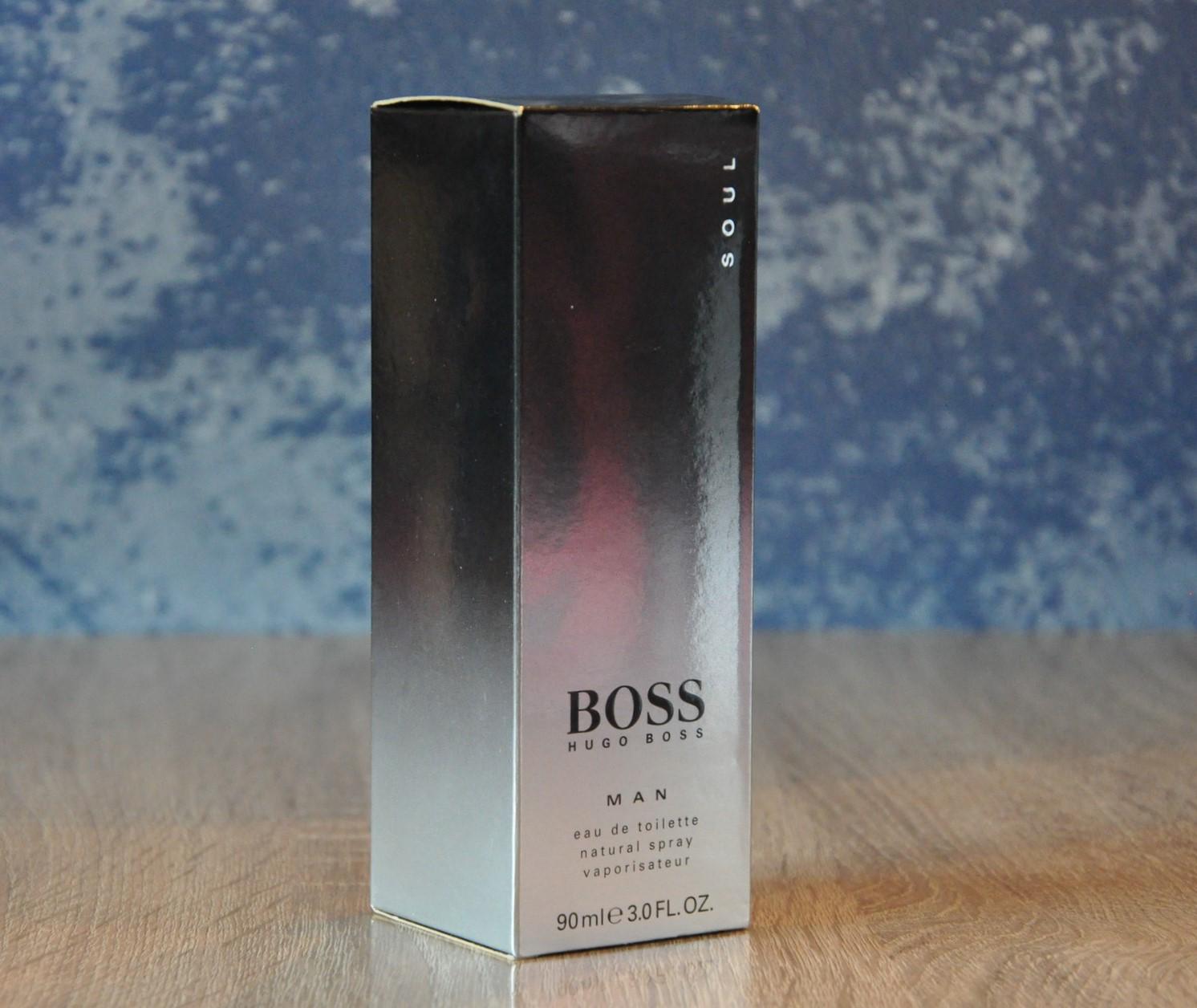 HUGO　BOSS　SOUL ソウル マン　オードトワレ　90ml　廃盤 HUGO BOSS SOUL FOR MEN EDT 90 ML( Spray Damage ) New RARE - Read