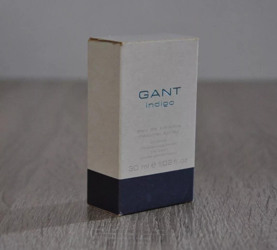 Eau De Toilette GANT INDIGO 75 Ml - Neuf Et Scellé, Parfum Bergamote, Rare Et Difficile à Trouver