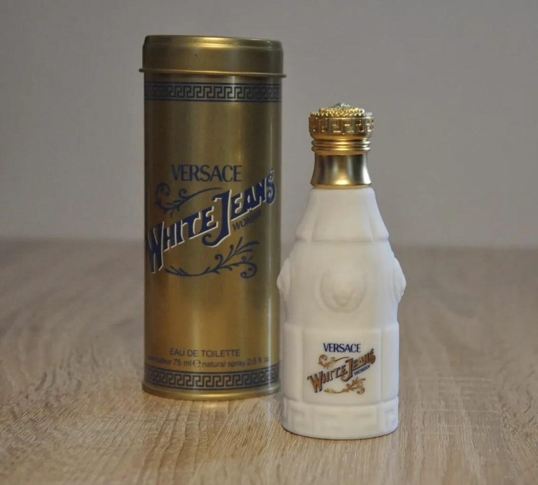 Versace WHITE JEANS Eau De Toilette 75ml, Vintage, Discontinued
