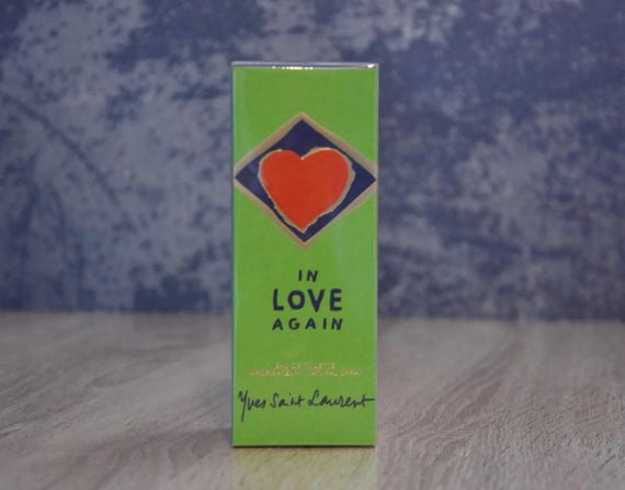 Vintage Yves Saint Laurent IN LOVE AGAIN Edt, 100ml, New in Box