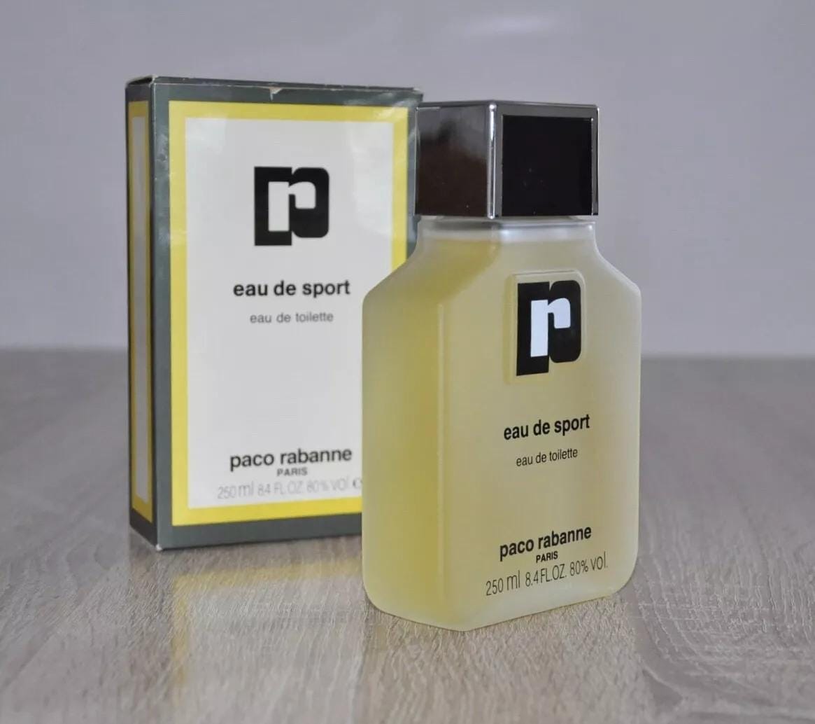 Vintage Paco Rabanne Eau De Sport EDT 250ml, New in Box - Etsy