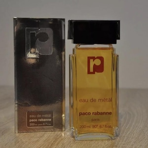 パコ ラバンヌ オードメタル、200ml ヴィンテージ EDT、新品箱入り