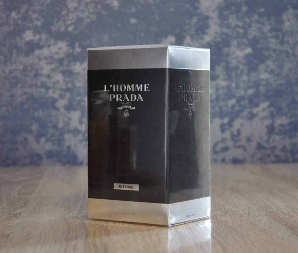 最終　新品未使用未開封　PRADA L'Homme Intense 150ml PRADA L'HOMME INTENSE Eau De Parfum 150ml, Discontinued