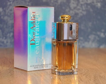 Rare Discontinued Dior Addict Eau Sensuelle EDT 50ml Sprayed Once