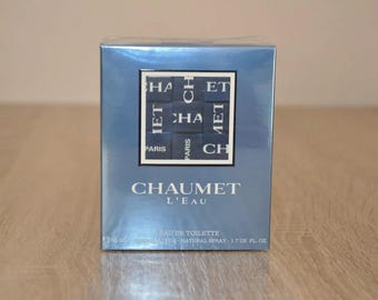 Vintage CHAUMET L'Eau Eau de Toilette, 50ml Nuevo en caja, Sellado