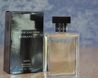 Ralph Lauren ROMANCE MEN After Shave Lotion 100ml, Vintage