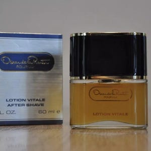 Oscar de la Renta POUR LUI lotion après-rasage 60 ml, vintage, discontinué, très rare, nouveau dans la boîte