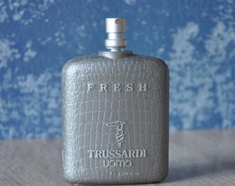Trussardi Fresh Uomo EDT 50ml, Discontinued, Very Rare, Used (See photos with actual perfume level)