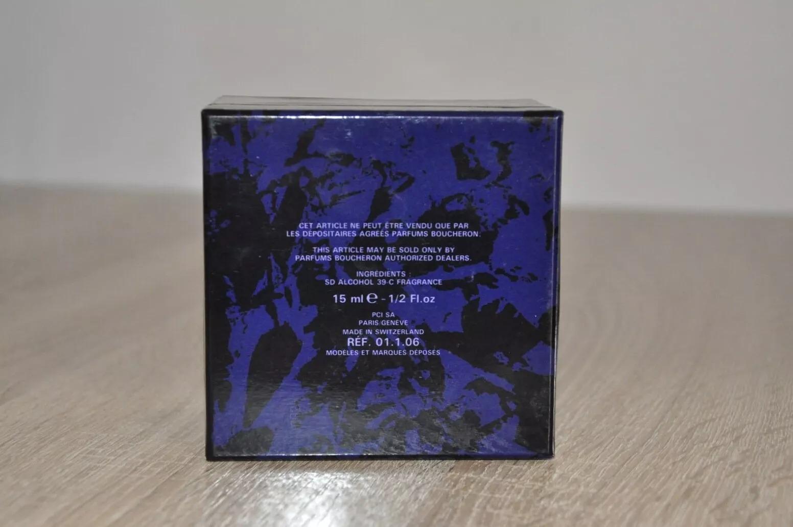 ブシュロン ピュア パルファム エクストレ 15ml、ヴィンテージ、廃盤