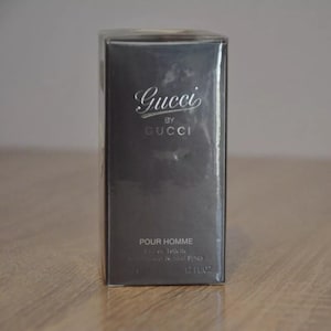 Gucci by GUCCI POUR HOMME Eau de Toilette 50ml,  Old Version, Discontinued, Very Rare, New