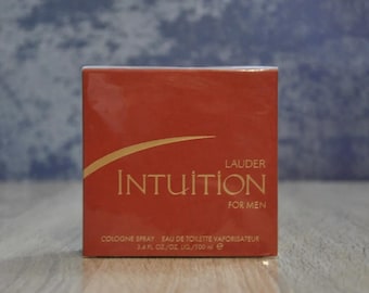ESTEE LAUDER INTUITION For Men Eau de Toilette 100ml, Vintage, Discontinued, Very Rare, New in Box, Sealed