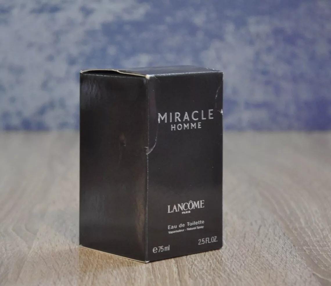 ランコム ミラクル オム オードトワレ 75ml、廃盤、激レア、新品