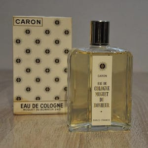 CARON Muguet du Bonheur Eau de Cologne 240g, Vintage, Discontinued, Very Rare, New in Box, Not Sealed