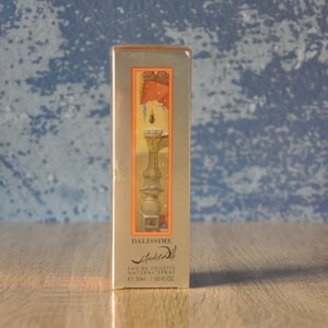 Salvador Dali DALISSIME Eau de Toilette 30ml, Vintaga, Descontinuado, Muy Raro, Nuevo