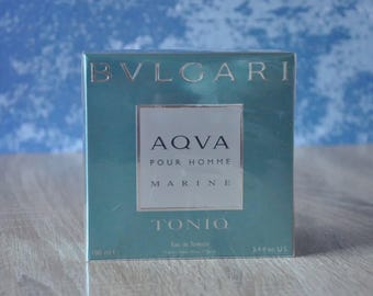 BVLGARI Aqva Marine TONIQ Eau de Toilette 100ml, Discontinued, Very Rare, New