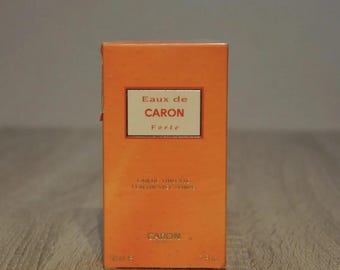 Vintage Caron Eaux De Caron FORTE EDT 50ml, Nuevo en Caja, Sellado