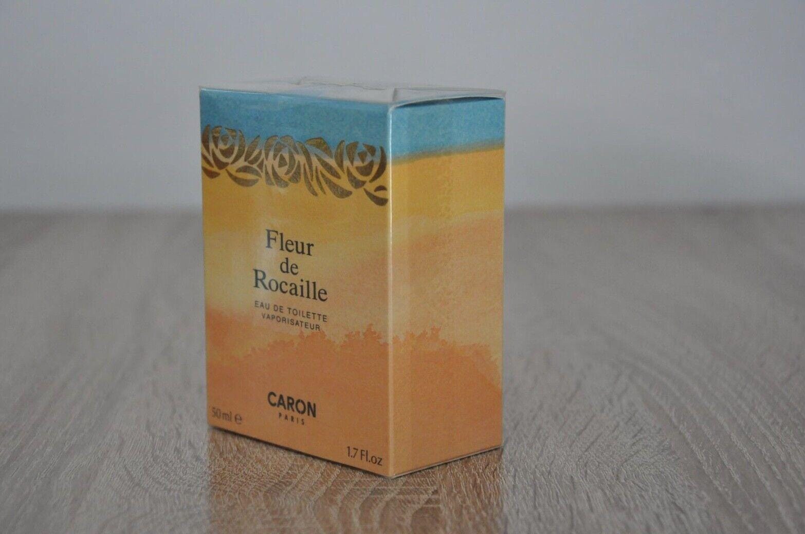 ヴィンテージ CARON Fleur de Rocaille EDT 50ml、新品箱入り、密封