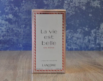 LANCOME La Vie est belle EN ROSE L’eau de Toilette 100ml, Discontinued, Very Rare, New