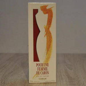 CARON Pour UNE FEMME de Caron Eau de Parfum 75ml, Vintage, Descontinuado, Muy Raro, Nuevo en Caja, Sellado