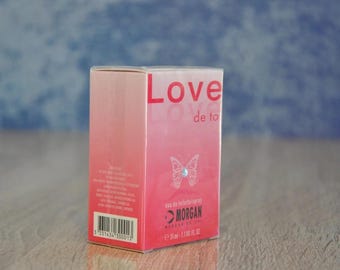 Morgan LOVE DE TOI Eau de Toilette 35ml, Vintage, Discontinued, Very Rare, New in Box, Sealed