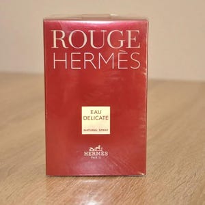 HERMES ROUGE HERMES Eau Delicate Eau de Toilette 100ml, Vintage, Discontinued, Very Rare, New in Box, Sealed