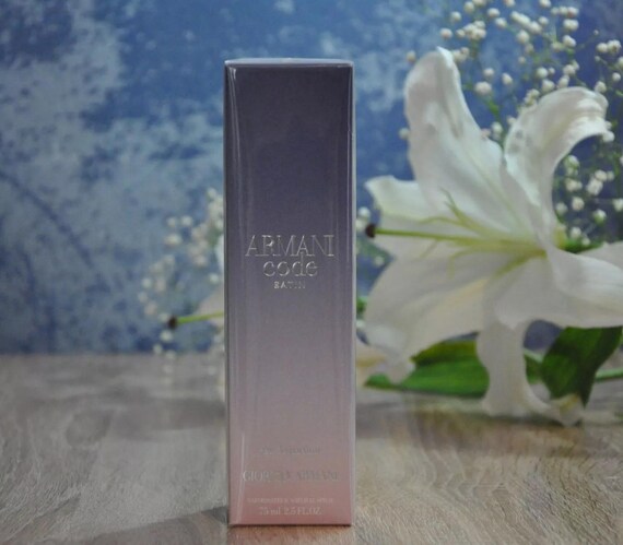 Giorgio Armani CODE SATIN Pour Femme Eau De Parfum 75ml, Very Rare