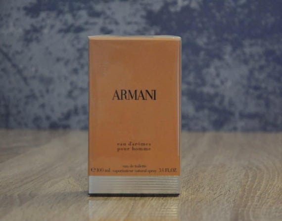 Giorgio Armani Eau D'aromes Pour Homme EDT, 100ml, Discontinued - Etsy