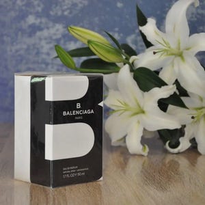 B. BALENCIAGA Eau de Parfum 50ml, Fuori produzione, Molto raro, Nuovo immagine 2