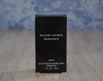 Vintage Ralph Lauren Romance Men EDT 50ml, New in Box - Etsy