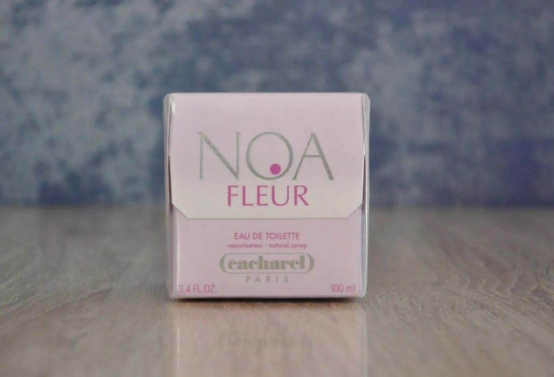 新品★CACHAREL FLEUR NOA 100 ML★キャシャレル★レア Cacharel NOA FLEUR Eau De Toilette 100ml, Vintage