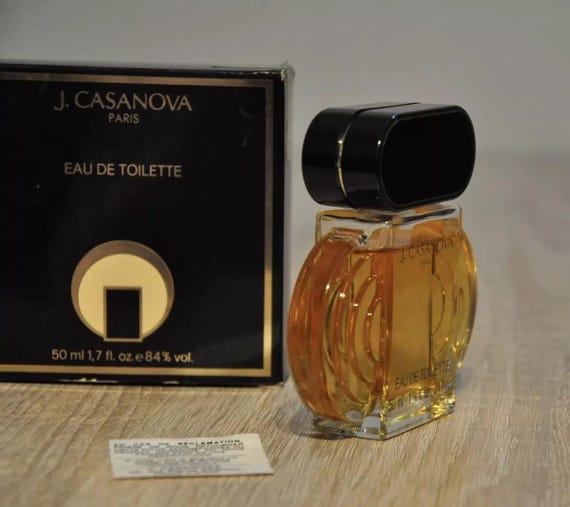カサノバ ヴィンテージ 香水 J. CASANOVA 30㎖ rare J. CASANOVA Eau De Toilette 50ml Splash, Vintage