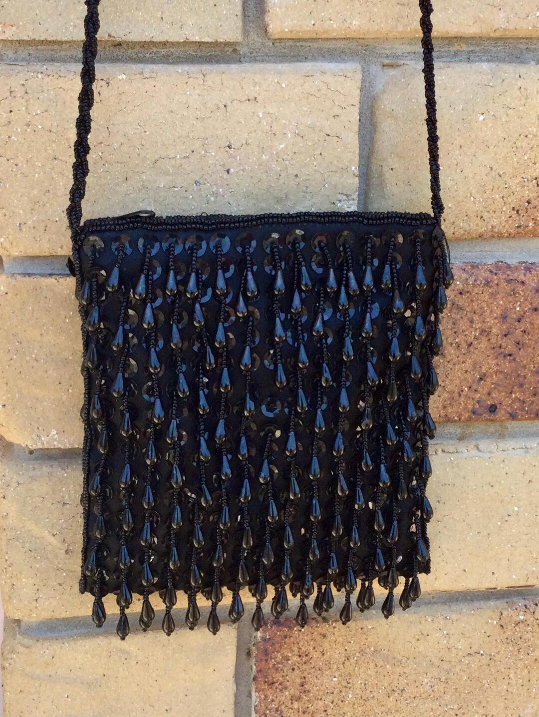 Beaded Box Bag
