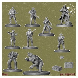 NCR new california republic Vermilion miniatures FWW Fallout wasteland warfare