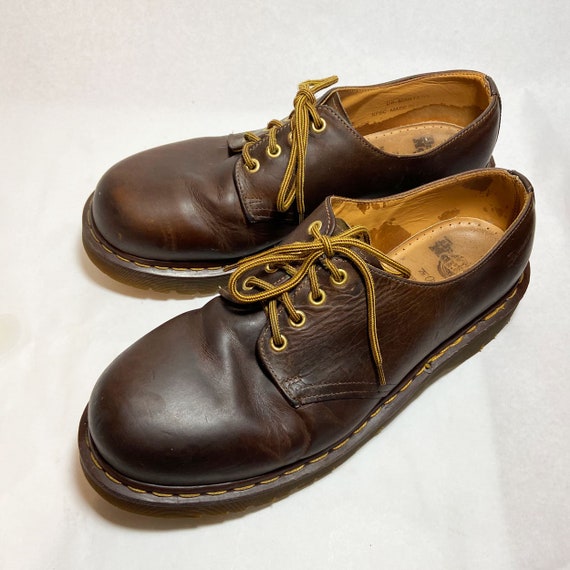 Vintage Doc Martens Brown Leather Chunky Oxford Sh