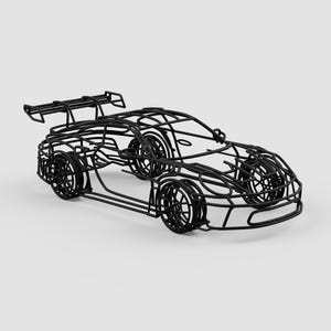 WiredCars 992 GT3 RS – 1:18 scale model - new product made from 3D printing (PA12)