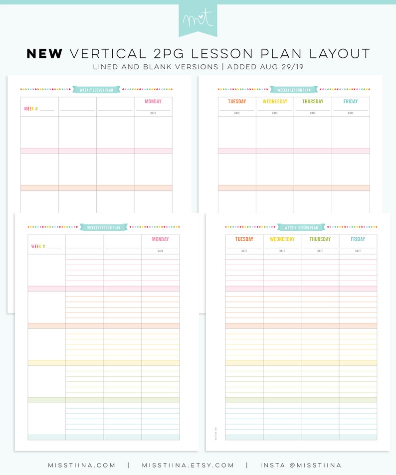 Teacher Planner DIGITAL PDF Printable Pages student info, goals, lesson plans, reading, grades, classroom, homeschooling FREE Font image 3