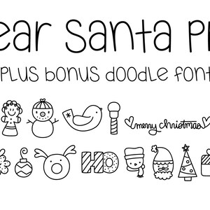MTF Dear Santa Pro Duo - Miss Tiina Fonts - Open Type .OTF + True Type .TTF - uso commerciale limitato ok