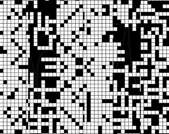 Crossword Digital Papers - 6 patterns for scrapbooking, cards, invitations, printables and more - instant download - CU OK