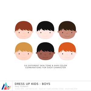 K&ouml;nnte beinhalten: Sechs verschiedene Jungen Gesichter mit verschiedenen Hautt&ouml;nen und Haarfarben. Jedes Gesicht ist ein Kreis mit einem einfachen Cartoon-Stil. Die Gesichter haben braunes, schwarzes und blondes Haar. Die Hautt&ouml;ne sind hell, mittel und dunkel.