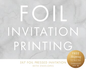 printed invitations etsy