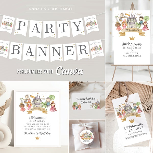 Knight Birthday Party - Etsy