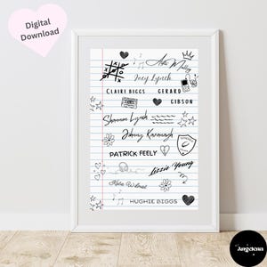 Impression numérique série Boys of Tommen | Impression numérique de scrapbooking