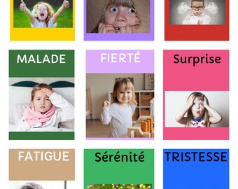 Cartes des émotions