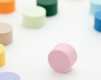 Magnete Set mini / Wahl aus verschiedenen Farben / minimalistisch / starker Neodym / für Pinnwand Büro Tafel Kühlschrank Fotowand Dekoration