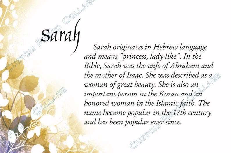 DIGITAL FILE ONLY What Does My Name Mean Card Etsy