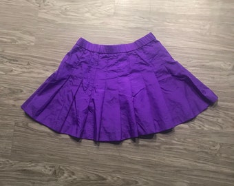 Pleated mini skirt | Etsy
